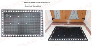 Premium House entrance rubber mat - Ikosar